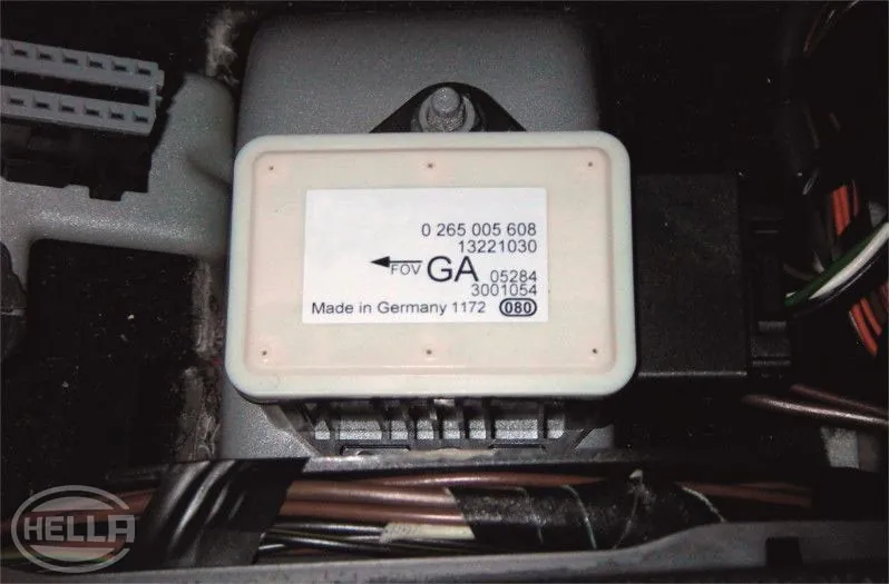 6.2.1.5. Sensor de colisión (frontal, lateral)