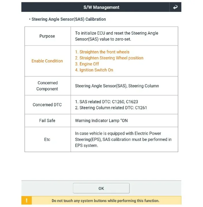 9.6.3. Calibración de sensores (ángulo de dirección, acelerador)