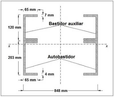 6.4. Subchasis auxiliar o bastidor auxiliar