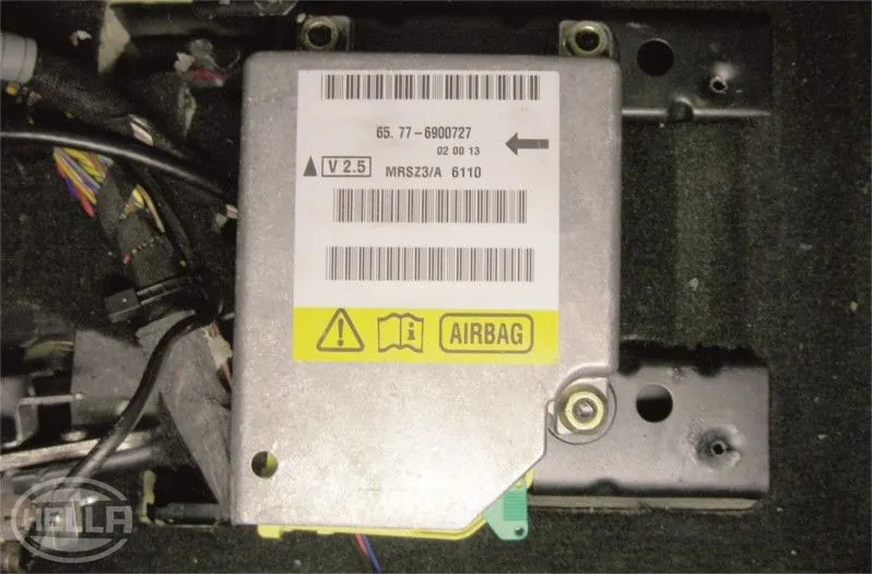 6.2.1.6. Unidad de control del airbag (SDM/SRS ECU)